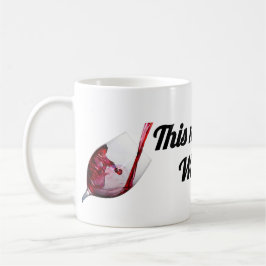 De Café Esto podría ser vino | Taza divertida para amantes