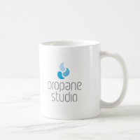 Estudio del propano - taza blanca clásica