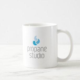 De Café Estudio del propano - taza blanca clásica