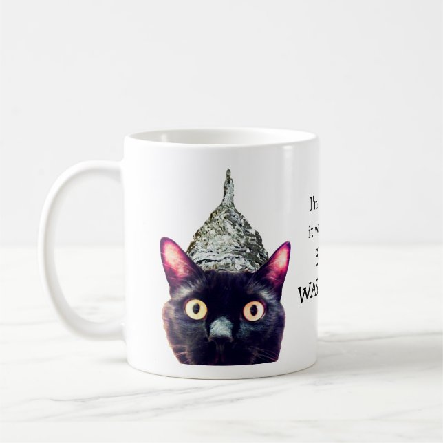 De Café ¡Extranjeros! Taza del gato (Izquierda)