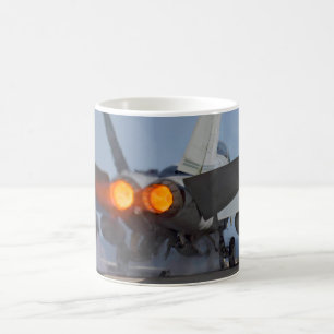 De Café F/A-18F SUPER HORNET Afterburner! Taza