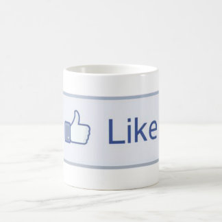 De Café Facebook "como" la taza