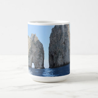 De Café Faraglioni di Capri - taza fotográfica mediterráne