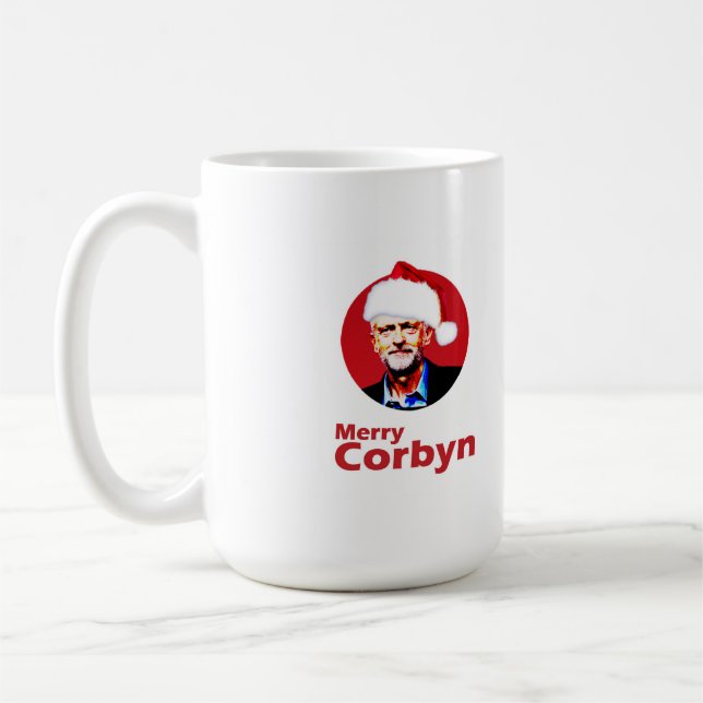 De Café Feliz Corbyn - taza (Izquierda)
