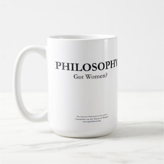 De Café ¿FILOSOFÍA - mujeres conseguidas? Taza