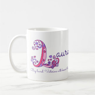 De Café Flor conocida L taza del corazón del significado