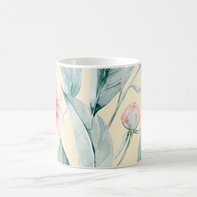 De Café Flores impermeables: una taza que florece (Centro)