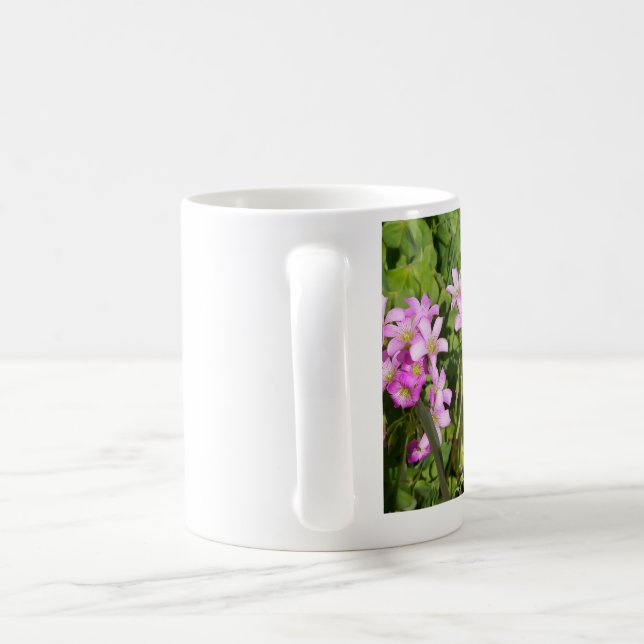 De Café flores silvestres rosas en tu taza (Mango)