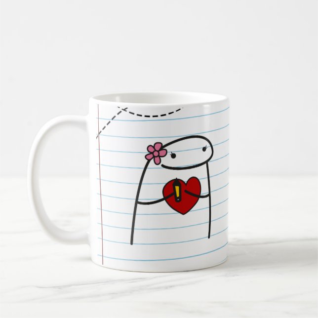 De Café Flork Taza Maestra - Con el Corazon! (Izquierda)