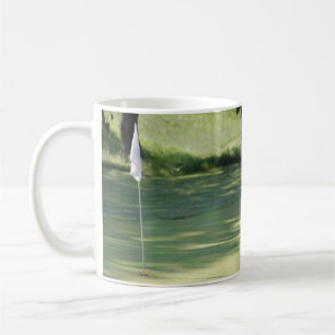 De Café Fotografía del golf y taza del calendario