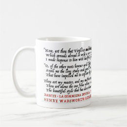 De Café Friki Dante Longfellow - taza del Lit