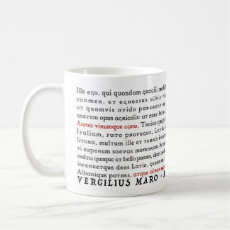 De Café Friki Virgil Aeneid - taza del Lit
