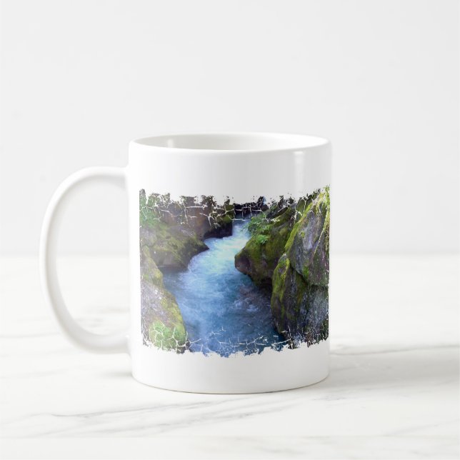 De Café Frontera apenada - 2 echaron a un lado taza del (Izquierda)