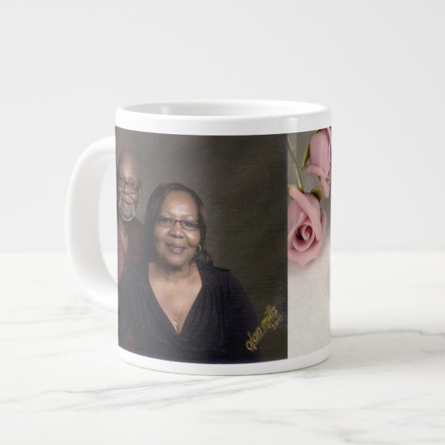 De Café Gigante 20 onzas. Taza enorme (Izquierda)