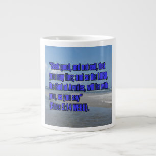 De Café Gigante Amos 5:14 WEBU Taza