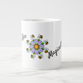 De Café Gigante Bee mágico gran taza