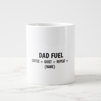 DE CAFÉ GIGANTE COMBUSTIBLE PARA PAPÁ - TAZA GRANDE