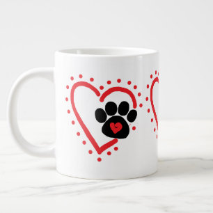 De Café Gigante Critter Love Ceramic 20 oz. Taza