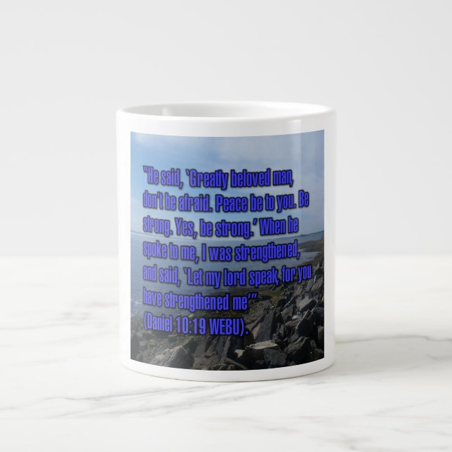 De Café Gigante Daniel 10:19 WEBU Taza (Frente)