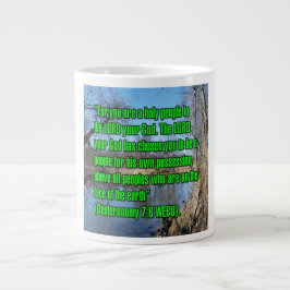De Café Gigante Deuteronomio 7:6 WEBU Taza