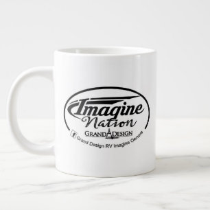 De Café Gigante El diseño magnífico se imagina la taza del jumbo