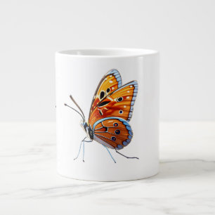 De Café Gigante Elegante mariposa eslabón yumbo taza