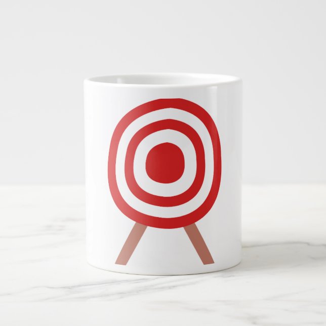 De Café Gigante Enfriar taza (Frente)