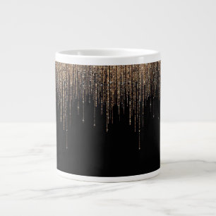 De Café Gigante Estilo: Taza Cambiante Parece una taza negra lisa,