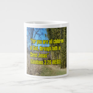 De Café Gigante Gálatas 3:26 WEBU Taza