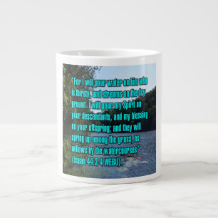 De Café Gigante Isaías 44:3-4 WEBU Taza