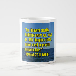 De Café Gigante Jeremías 29:11 WEBU Taza