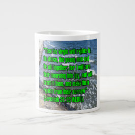 De Café Gigante Jeremías 31:13 WEBU Taza