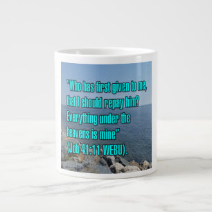 De Café Gigante Job 41:11 WEBU Taza