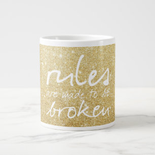 De Café Gigante Las reglas del oro se hacen para ser taza quebrada
