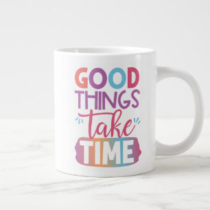 De Café Gigante Mantén o diseña el tuyo - Taza Jumbo