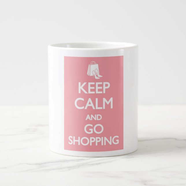 De Café Gigante mantenga tranquilo y vaya taza que hace compras (Frente)