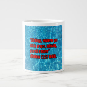 De Café Gigante Mateo 21:22 WEBU Taza