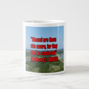 De Café Gigante Mateo 5:4 WEBU Taza
