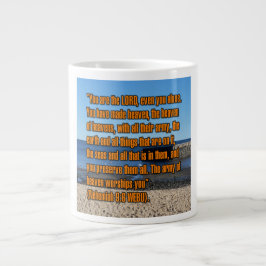 De Café Gigante Nehemías 9:6 WEBU Taza