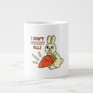 De Café Gigante No me importa la zanahoria taza