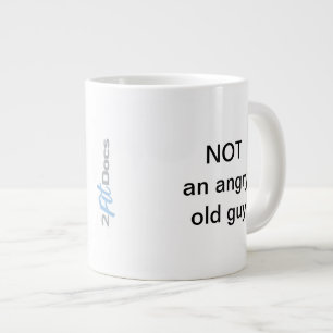 De Café Gigante NO una taza vieja enojada del individuo (20oz)