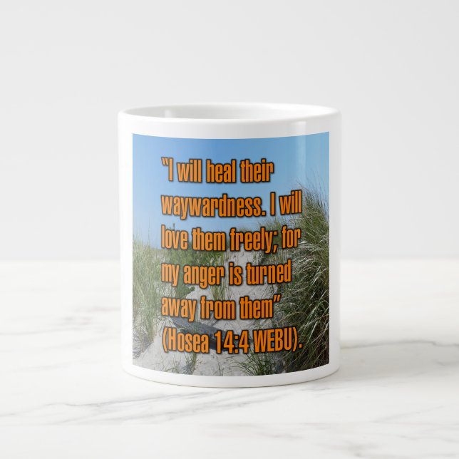 De Café Gigante Oseas 14:4 WEBU Taza (Frente)