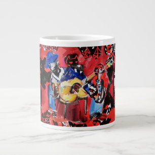 De Café Gigante ¡Perfecta taza para los amantes del Blues!