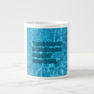 De Café Gigante Romanos 4:8 WEBU Taza