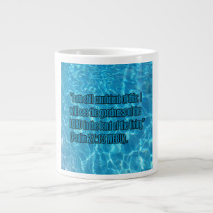 De Café Gigante Salmo 27:13 WEBU Taza