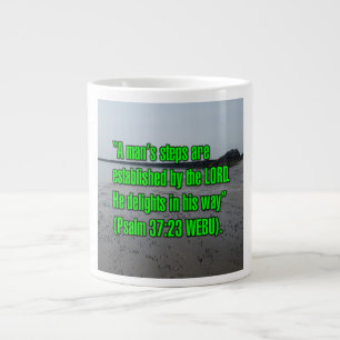 De Café Gigante Salmo 37:23 WEBU Taza