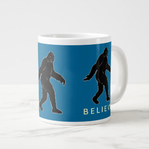 De Café Gigante Sasquatch cree la taza enorme (azul)