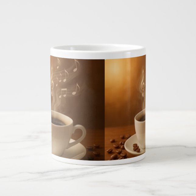 De Café Gigante Taza (Frente)