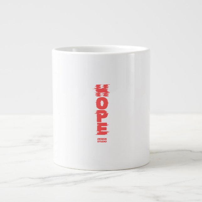 De Café Gigante Taza (Frente)