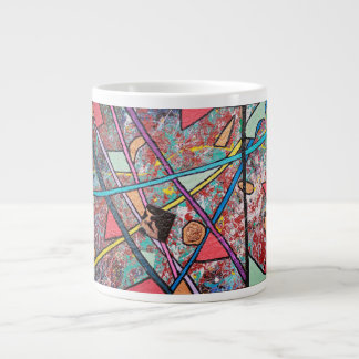 De Café Gigante Taza abstracta del diseño